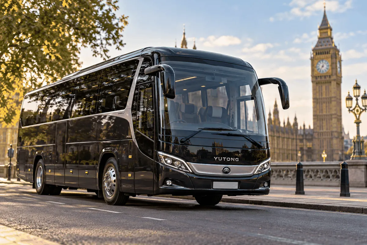 25–36 passengers Mid-size Coach