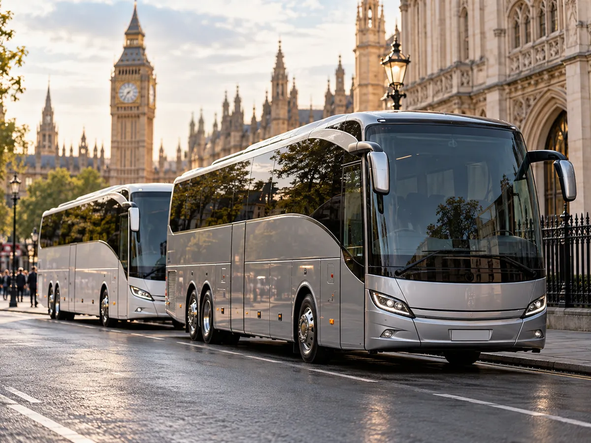 73–100+ passengers Multi-Coach / High Capacity