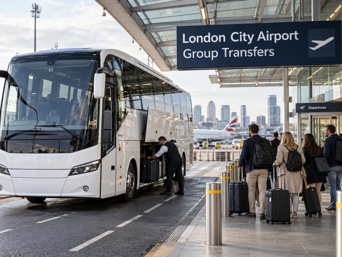 London City Airport Group Transfers