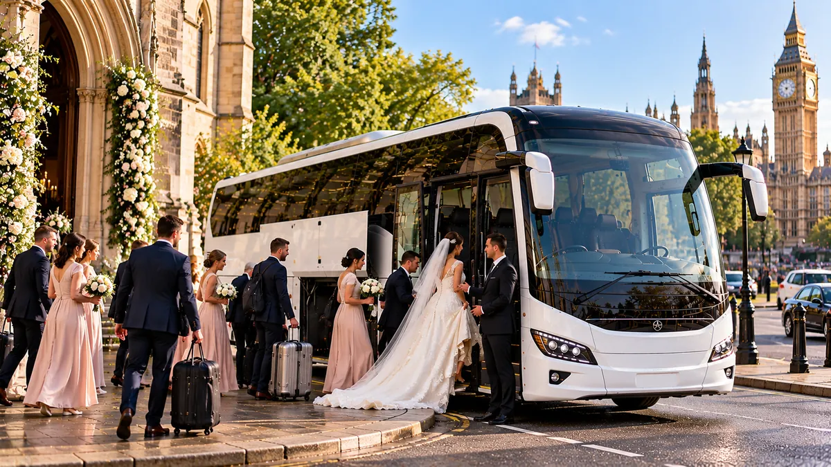 Wedding Bus Hire London
