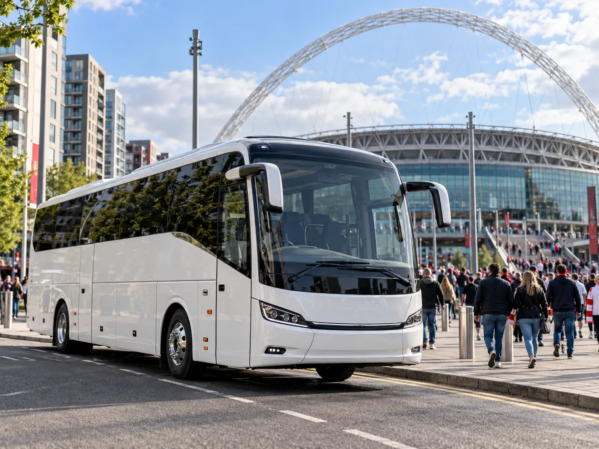 Wembley Stadium bus rental